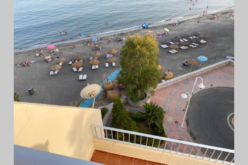 Magnifico Apartamento Con Vistas Al Mar, 1ª Linea Almuñécar Eksteriør bilde