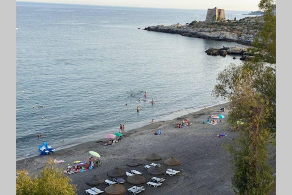 Magnifico Apartamento Con Vistas Al Mar, 1ª Linea Almuñécar Eksteriør bilde